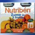 Nutriben zumo 3 frutas