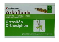 Arkofluido Ortosifon 20 Ampollas
