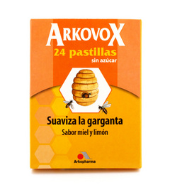 Arkovox Pastillas Miel-Limon 24 pastillas