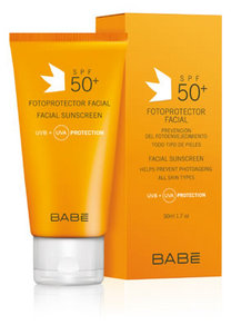 Babe Fotoprotector Facial 50+ 50ml