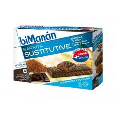 Bimanan Barritas Chocolate Negro Fondant 8uds