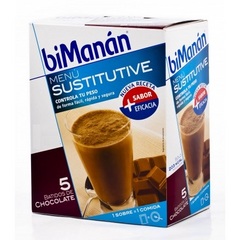 Bimanan Batido Chocolate 5uds