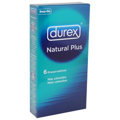 Durex Easy On Natural Plus 6uds