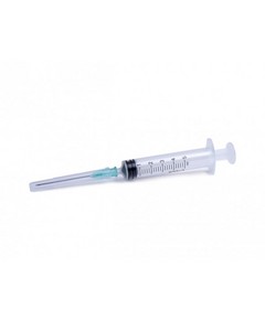 Jeringa Ico Esteril 5 cc 40/8 con Aguja