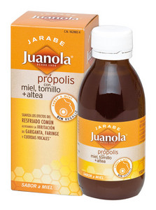 Juanola Jarabe Propolis con Miel, Tomillo y Altea 150ml