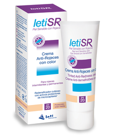 Leti SR Crema Anti-Rojeces con Color 40ml