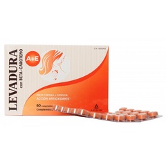 Levadura A+E con Beta-Caroteno 60 comprimidos