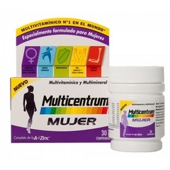 Multicentrum Mujer 30 Comprimidos