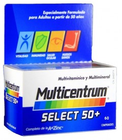 Multicentrum Select 50+ 60 Comprimidos