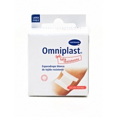 Omniplast Esparadrapo Tela Blanco 1,25x5cm