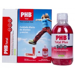 PHB Total Pasta 100ml+Total Plus Enjuague 500ml Pack