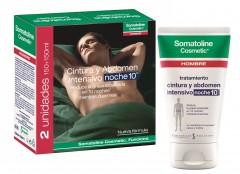Somatoline Hombre Cintura Y Abdomen Intensivo Noche10 150ml DUPLO