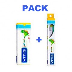 Vitis Junior Gel Dentifrico 75ml+Cepillo Dental Junior