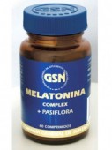 Melatonina Complex + Pasiflora GSN 60 comprimidos