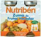 Nutriben Zumo Frutas Var 130 Ml Duplo