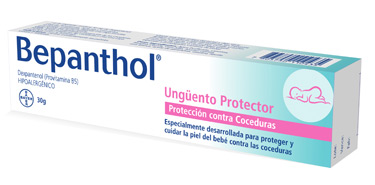 BEPANTHOL POMADA PROTECTORA BEBE 100GR - Zonas irritadas o agrietadas  Bepanthol Pomada Protectora Bebe 100gr 