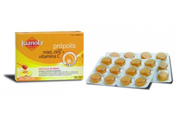 Forté Pharma Própolis Miel Sabor Limón 24 Pastillas