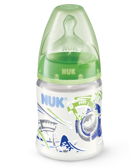 Nuk Biberón First choice silicona anticólico T1 M (leche) 300 ml