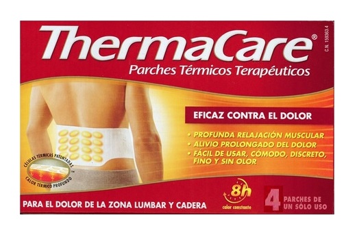 THERMACARE PARCHES TERMICOS TERAPEUTICOS CALOR DOLOR ESPALDA CUELLO  LUMBAR