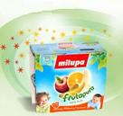 Milupa Frutapura Naranja, pl�tano y manzana 4x100gr