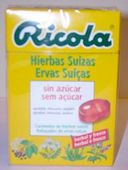 Ricola Caramelos Hierbas Suizas S/a 50 G