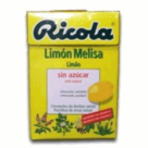 Ricola Caramelos Limon-melisa S/a 50 G.