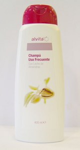 Alvita Champu Uso Frecuente con Leche de Almendras 400ml