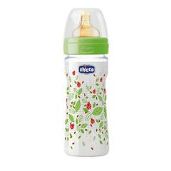 Chicco Biberon B/ancha Caucho Flujo Regulable Decorado 250ml