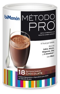 Bimanan PRO Batido Sabor Chocolate ECO 18uds