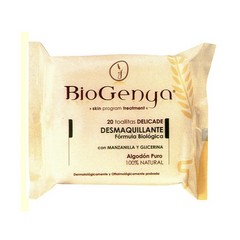 BioGenya Toallitas Desmaquillantes 20uds