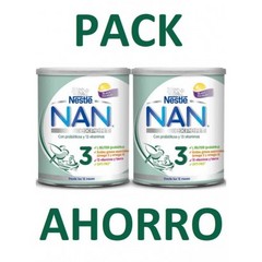 Nestle Nan 3 Leche Crecimiento 800gr Duplo