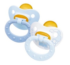 Nuk Chupete Baby Blue Latex T1 2uds