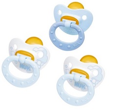 Nuk Chupete Baby Blue Latex T1 3uds