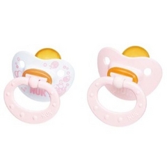 Nuk Chupete Baby Rose Latex T2 2uds