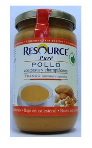 Resource Pure Pollo con Pasta y Champi�ones 300gr
