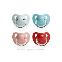 Suavinex Chupete Evolution Silicona +6m 1ud