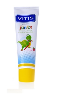 Vitis Junior Gel Dentifrico Sabor tutti frutti 75ml